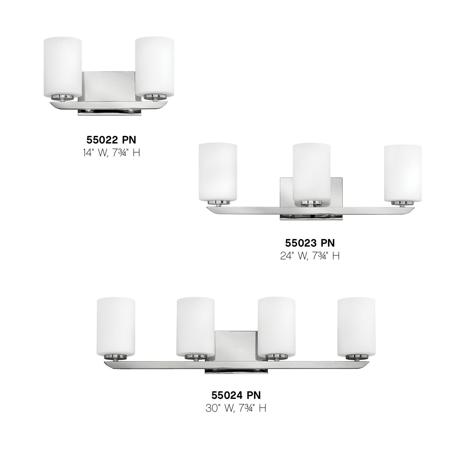 Image 6 Hinkley Kyra 7 3/4"H Polished Nickel 2-Light Wall Sconce more views