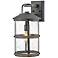 Hinkley Lakehouse 17 1/4"H Aged Zinc LED Outdoor Wall Light
