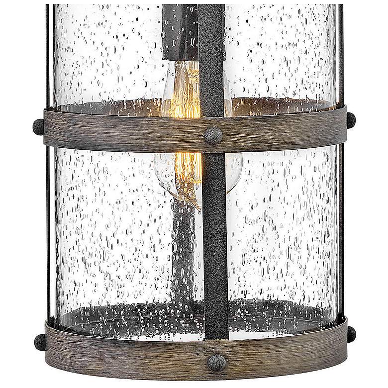 Image 5 Hinkley Lakehouse 17 1/4"H Aged Zinc LED Outdoor Wall Light more views