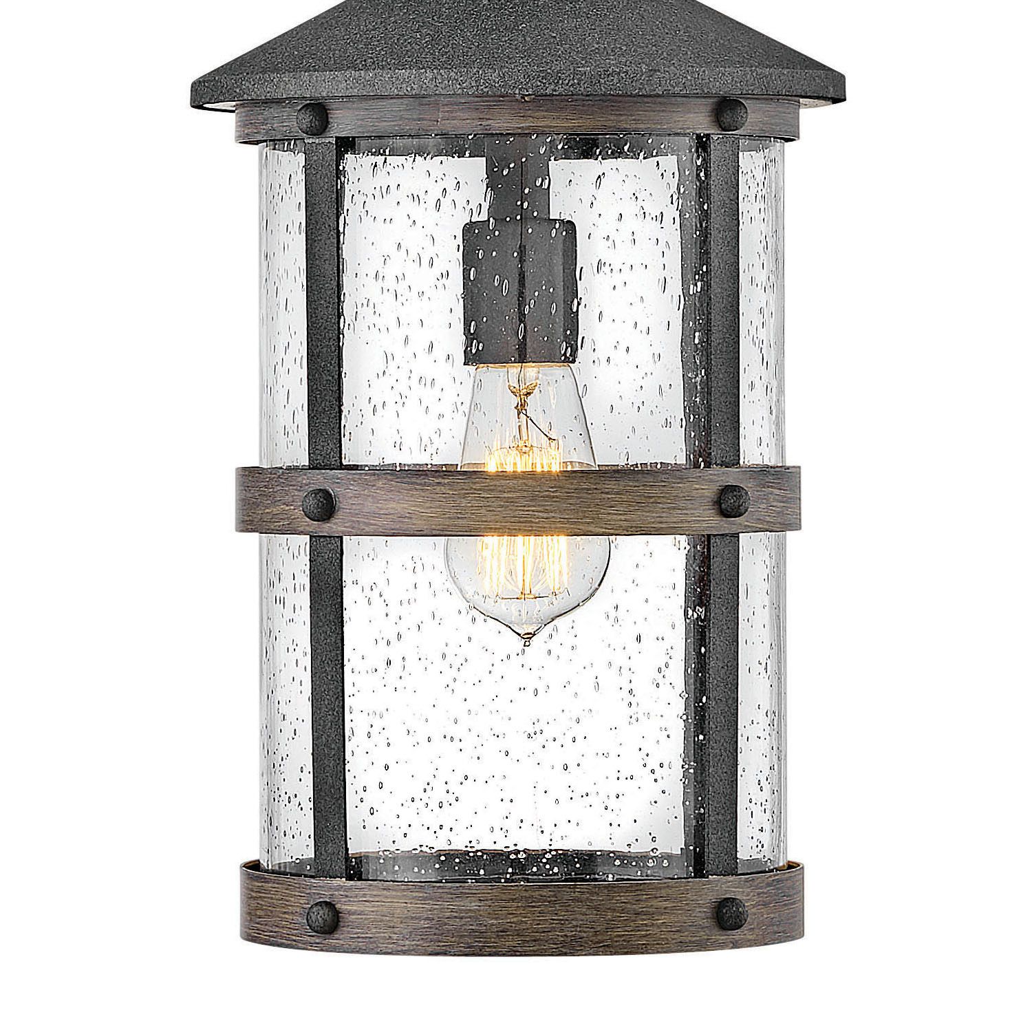 Image 6 Hinkley Lakehouse 17 3/4" High Aged Zinc Outdoor Lantern Hanging Light more views
