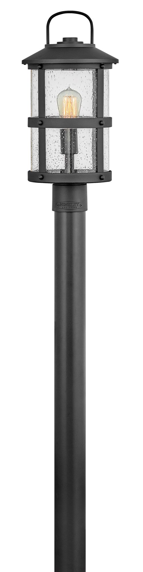 Image 2 Hinkley Lakehouse 18 3/4" High Black Outdoor Post Light more views