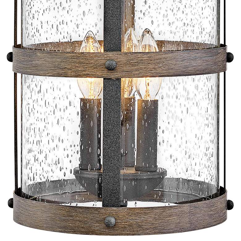 Image 3 Hinkley Lakehouse 19 3/4" High Aged Zinc Outdoor Wall Light more views