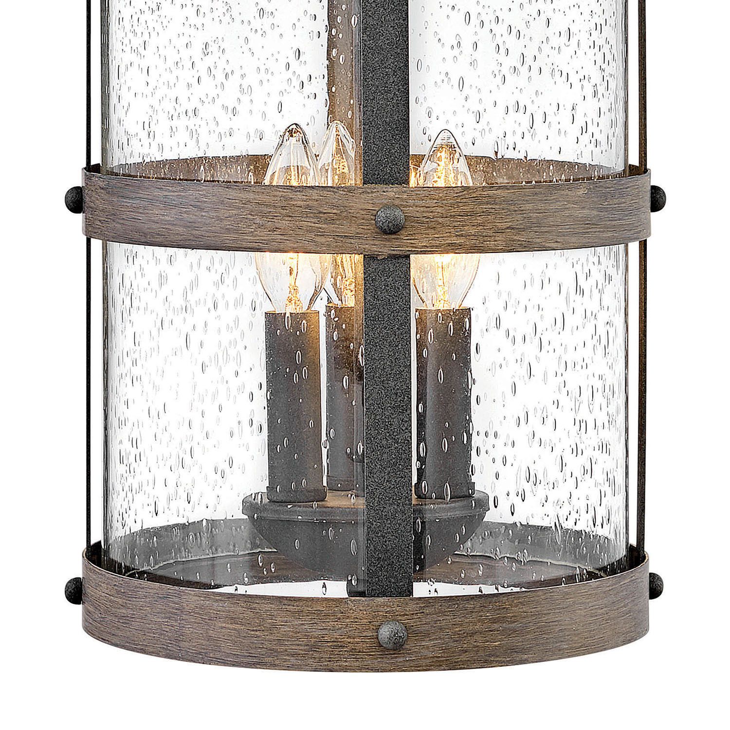 Image 6 Hinkley Lakehouse 19 3/4" High Aged Zinc Outdoor Wall Light more views
