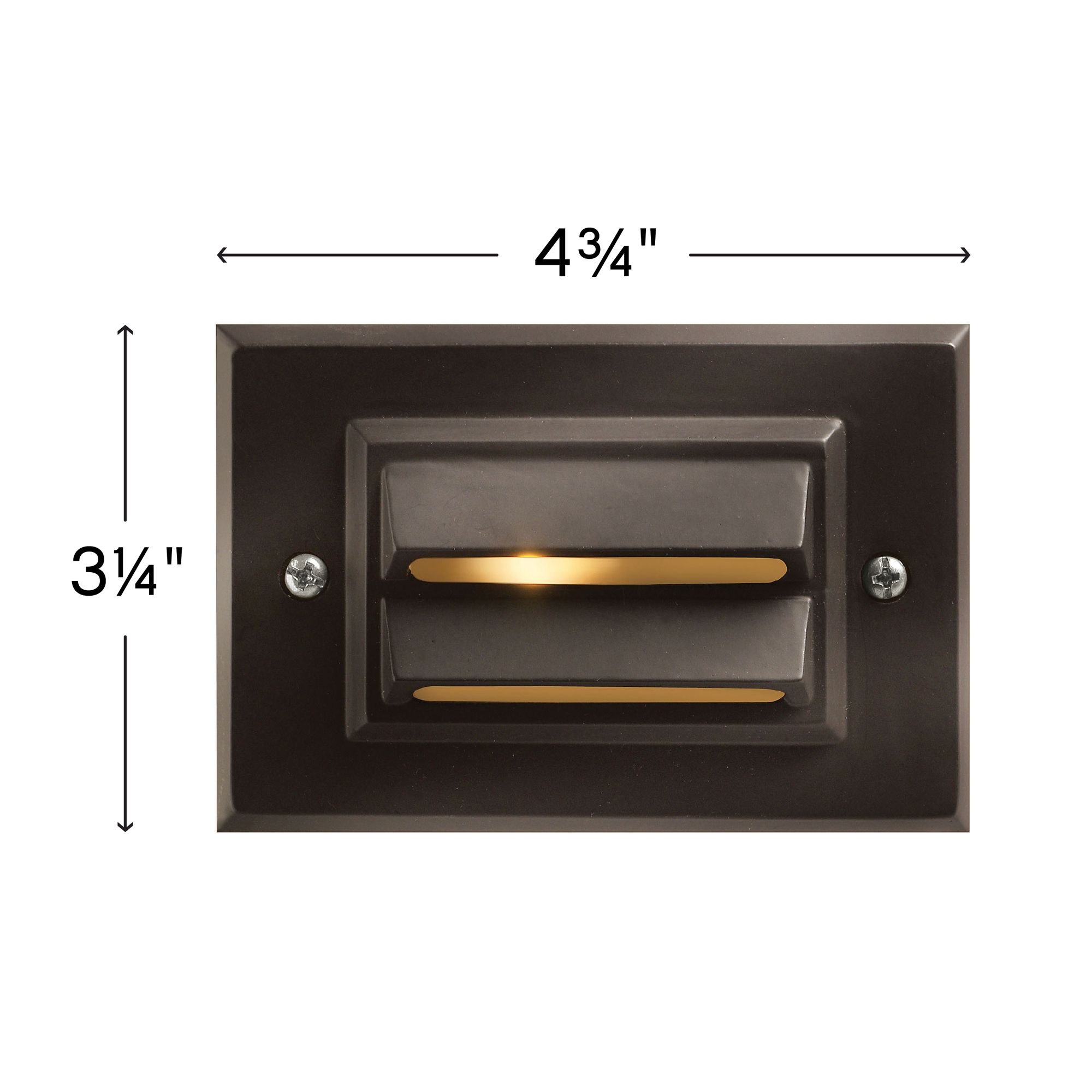 Image 3 Hinkley Landscape 12V Horizontal LED Deck Sconce 4.62" Bronze more views