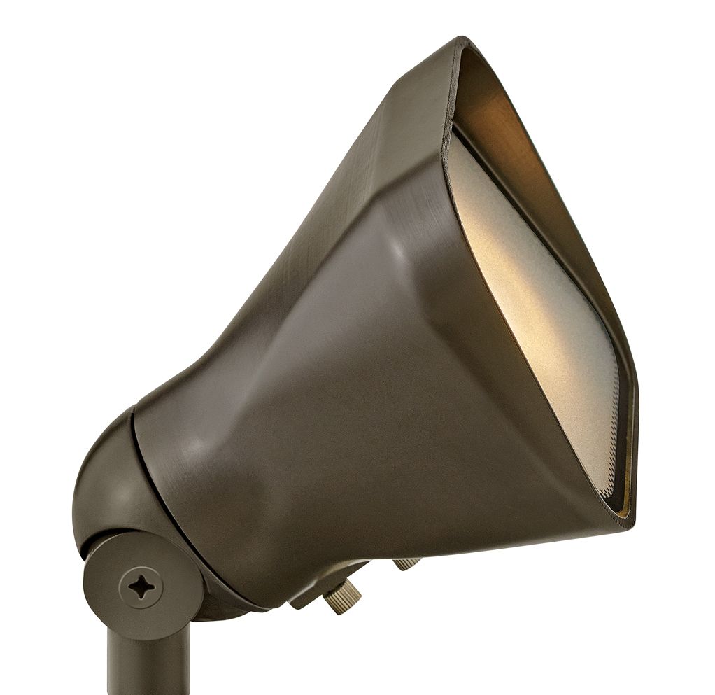Image 5 Hinkley Landscape Accent Flood Light 12V MR16 LED 4W 4.5" Bronze more views