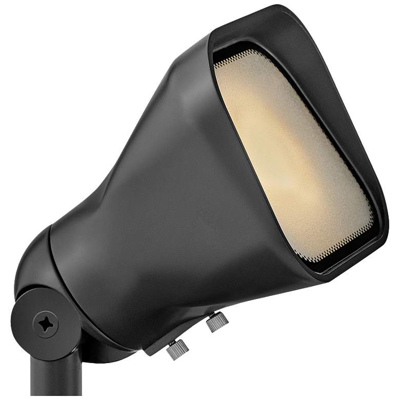 Image 1 Hinkley - Landscape Accent Flood Lumacore- LED 12W 3000K 12V- Satin Black