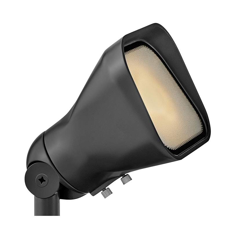 Image 2 Hinkley - Landscape Accent Flood Lumacore- LED 12W 3000K 12V- Satin Black more views