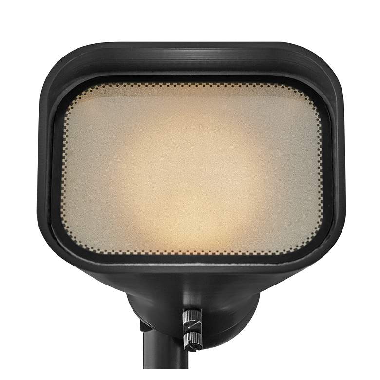 Image 5 Hinkley - Landscape Accent Flood Lumacore- LED 12W 3000K 12V- Satin Black more views