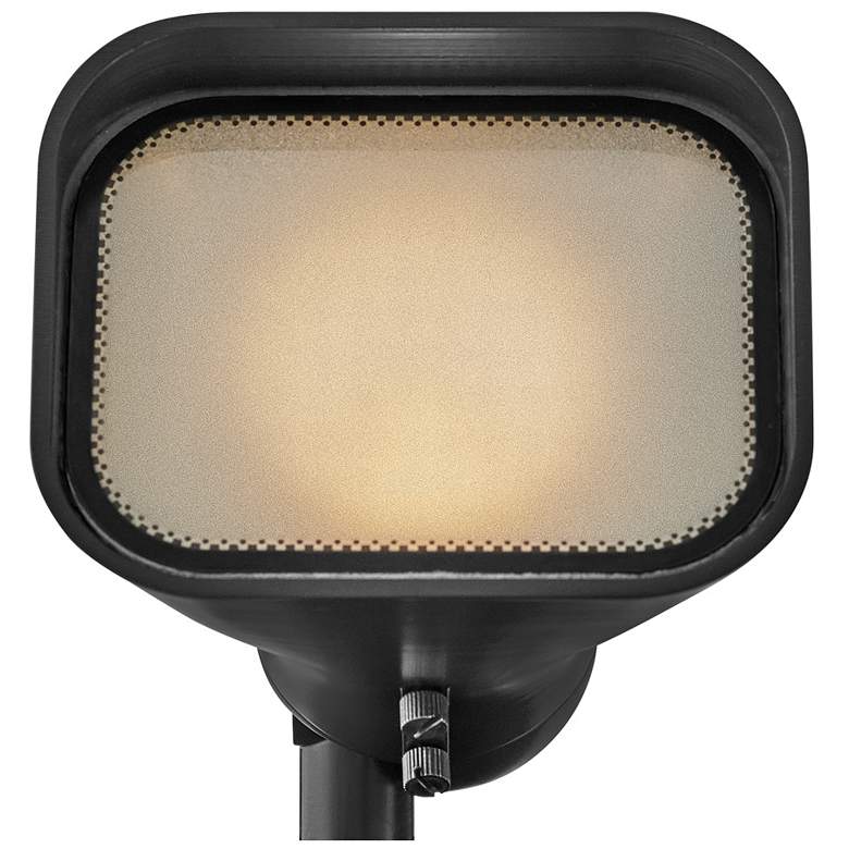 Image 6 Hinkley - Landscape Accent Flood Spot Light w/ MR16 LED 12V- Satin Black more views
