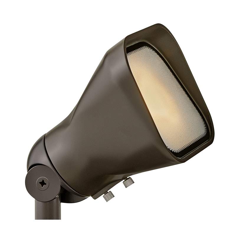 Image 2 Hinkley - Landscape Accent Flood Spot Light w/ MR16 LED Lamp 12V- Bronze more views