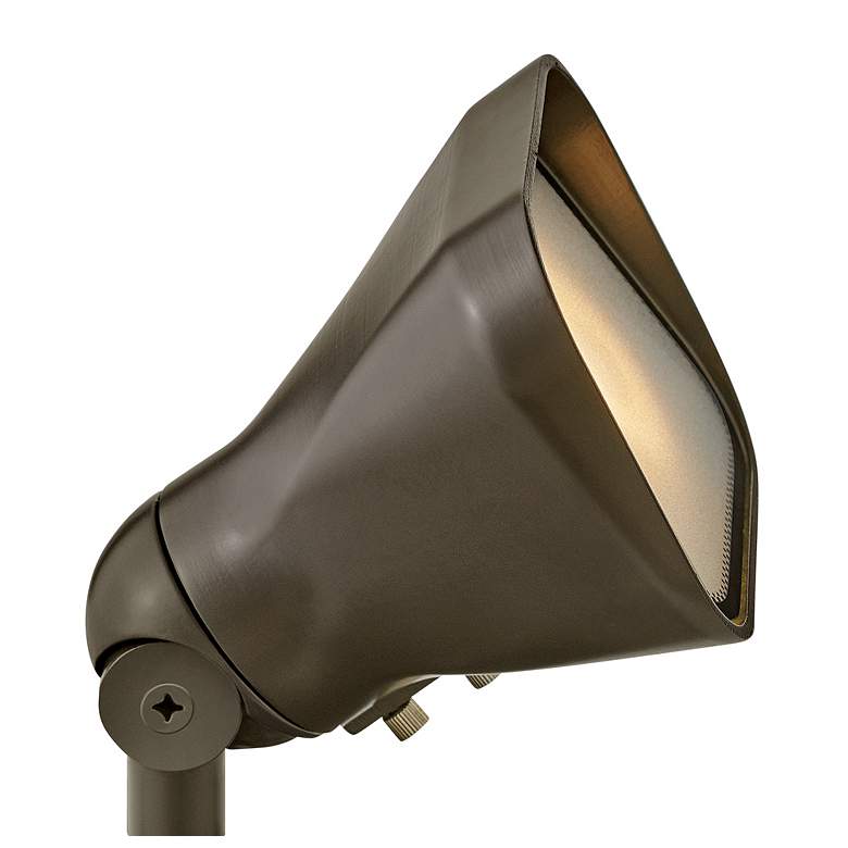 Image 5 Hinkley - Landscape Accent Flood Spot Light w/ MR16 LED Lamp 12V- Bronze more views