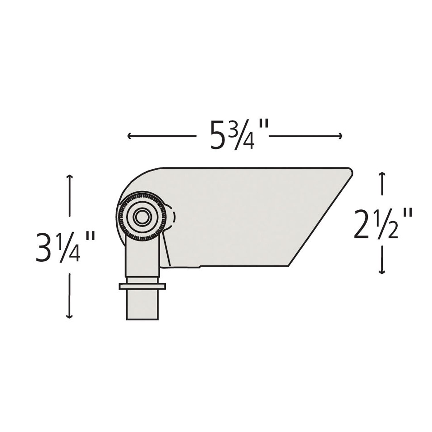 Hinkley Landscape Accent Spot Light 12V MR16 5.75" Bronze in scene
