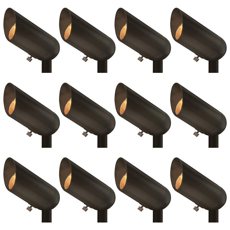 Image 2 HINKLEY LANDSCAPE ACCENT SPOT LIGHT 12V MR16 Bronze more views
