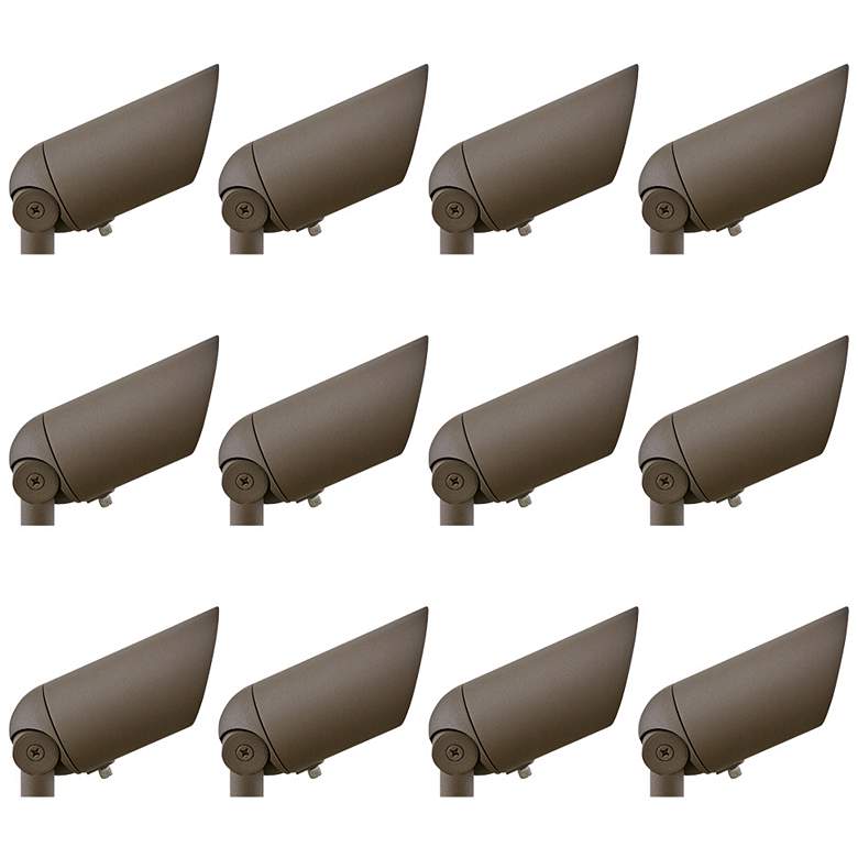 Image 7 HINKLEY LANDSCAPE ACCENT SPOT LIGHT 12V MR16 Textured Brown more views