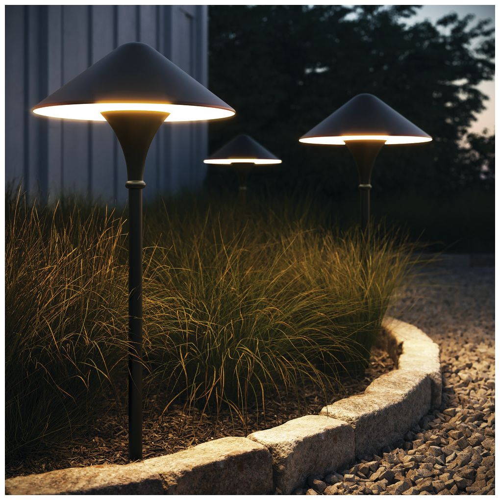 Image 4 Hinkley Landscape Apex 120V Path Light 26.5" Black more views