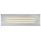 Hinkley Landscape Dash 12V LED Louvered Brick 10" Stainless Steel