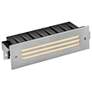 2_Hinkley Landscape Dash 12V LED Louvered Brick 10" Stainless Steel more views