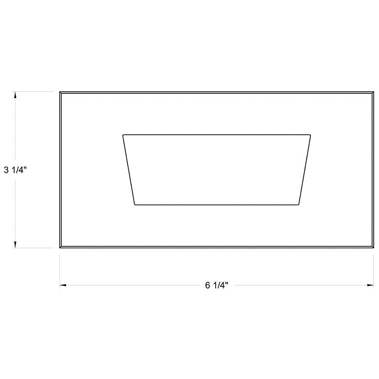 Image 6 Hinkley Landscape Dash 12V LED Small Flat Brick Light 6.25" Stainless more views