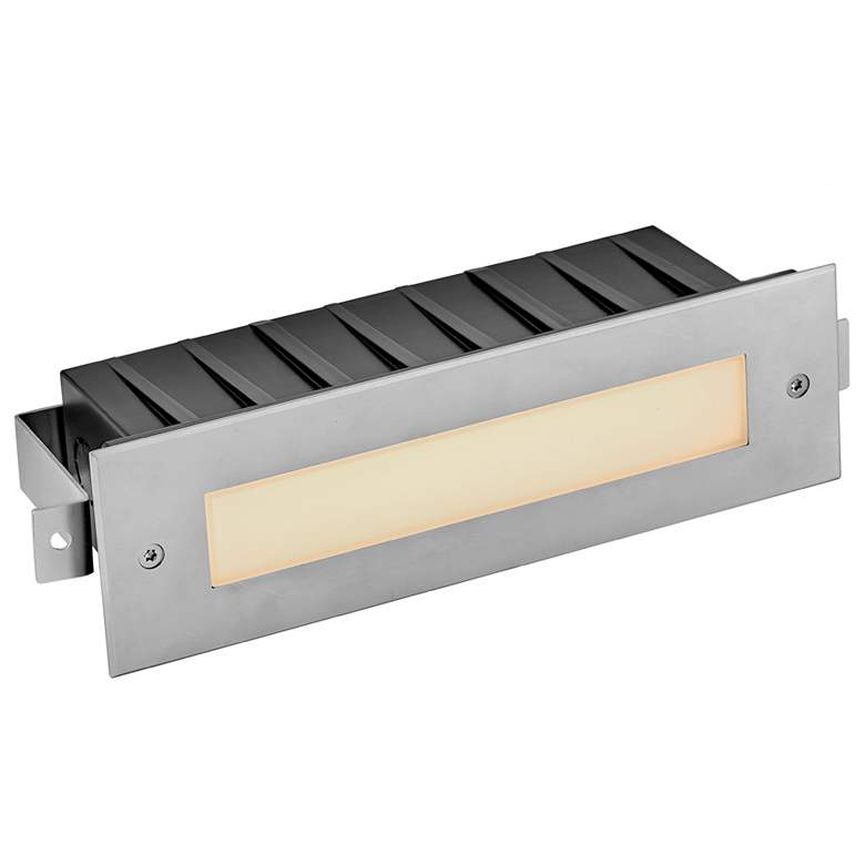 Image 2 HINKLEY LANDSCAPE DASH Dash LED Flat Brick Light Large Stainless Steel more views