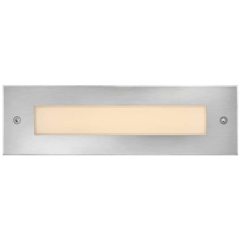 Image 4 HINKLEY LANDSCAPE DASH Dash LED Flat Brick Light Large Stainless Steel more views
