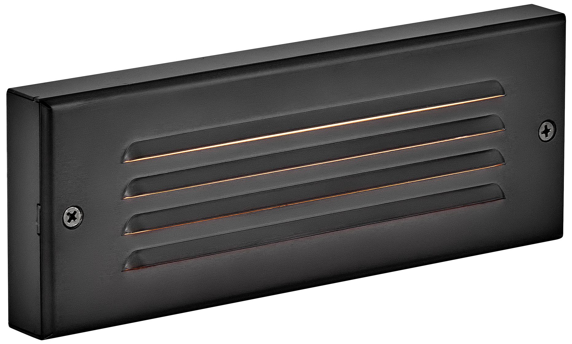 Image 2 Hinkley Landscape Dash Louvered Flush Step 120V 10" Stainless Steel Bl more views