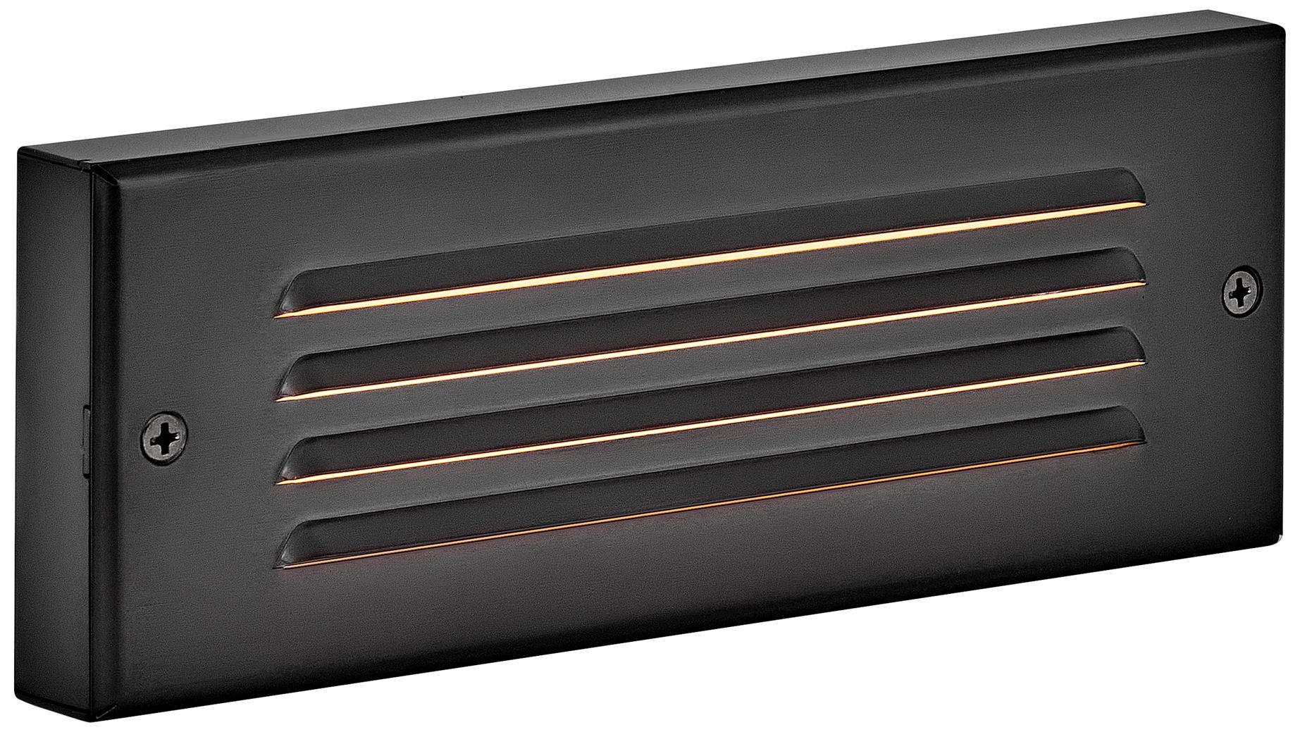 Image 3 Hinkley Landscape Dash Louvered Flush Step 120V 10" Stainless Steel Bl more views