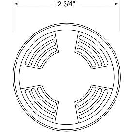 Image5 of Hinkley Landscape Flare Quad Directional Well Light 2.75" Stainless Steel more views