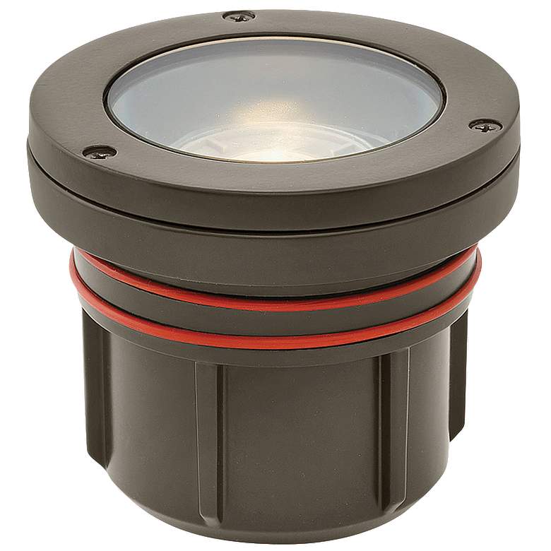 Image 1 Hinkley - Landscape Flat Top Well Light LED 2700K Well Light 120V- Bronze