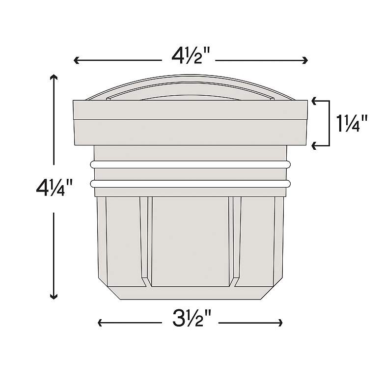 Image 3 Hinkley - Landscape Grill Top Well Light- Variable Output LED 2700K- Bronze more views