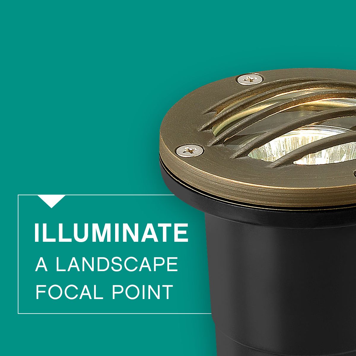 Image 4 Hinkley Landscape Hardy Island 12V Grill Top Well Light 3.75" Matte Bronze more views