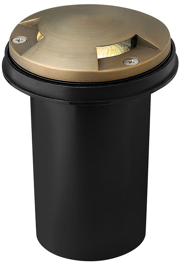 Hinkley Landscape Hardy Island 12V Well Light 3.75" Matte Bronze