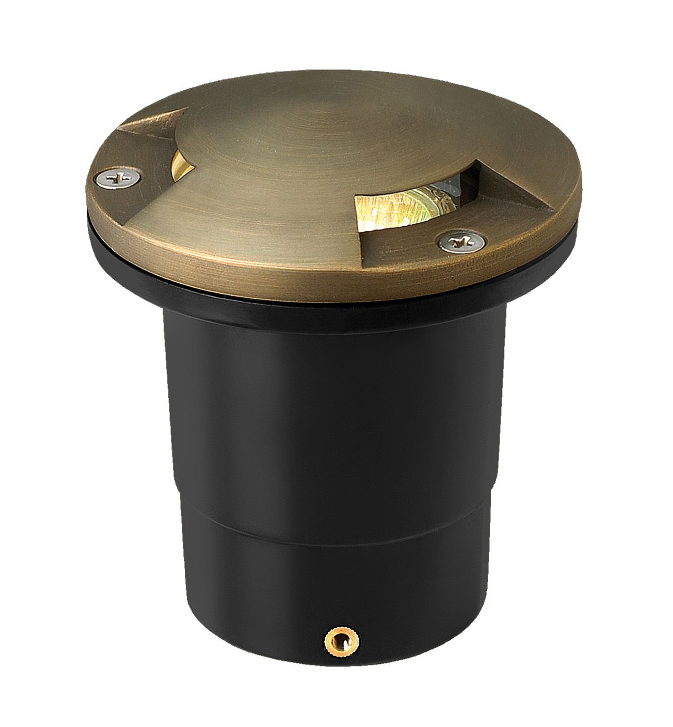 Image 3 Hinkley Landscape Hardy Island 12V Well Light 3.75" Matte Bronze more views