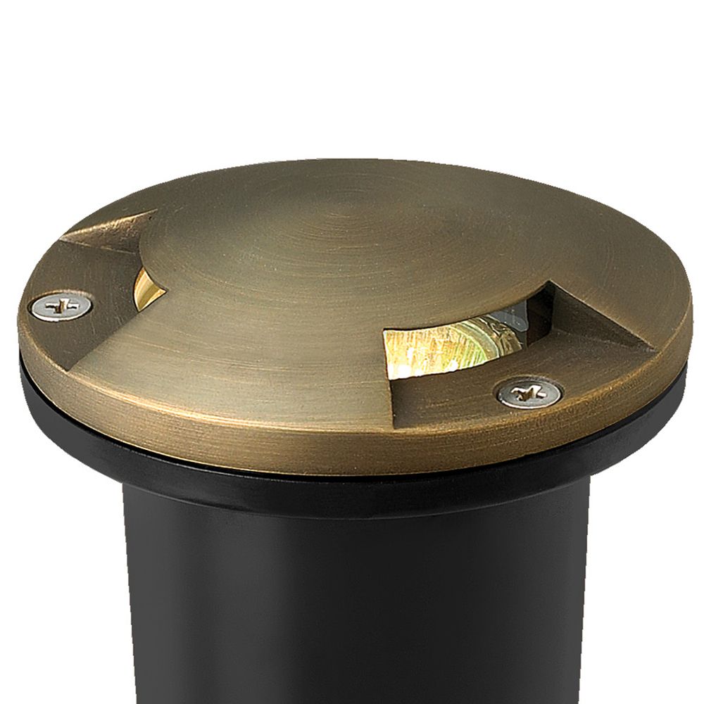 Image 5 Hinkley Landscape Hardy Island 12V Well Light 3.75" Matte Bronze more views