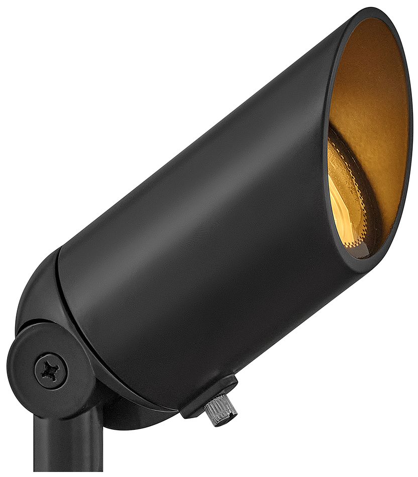 Hinkley Landscape Hardy Island Accent Spot Light 5.75" Brass Satin Black