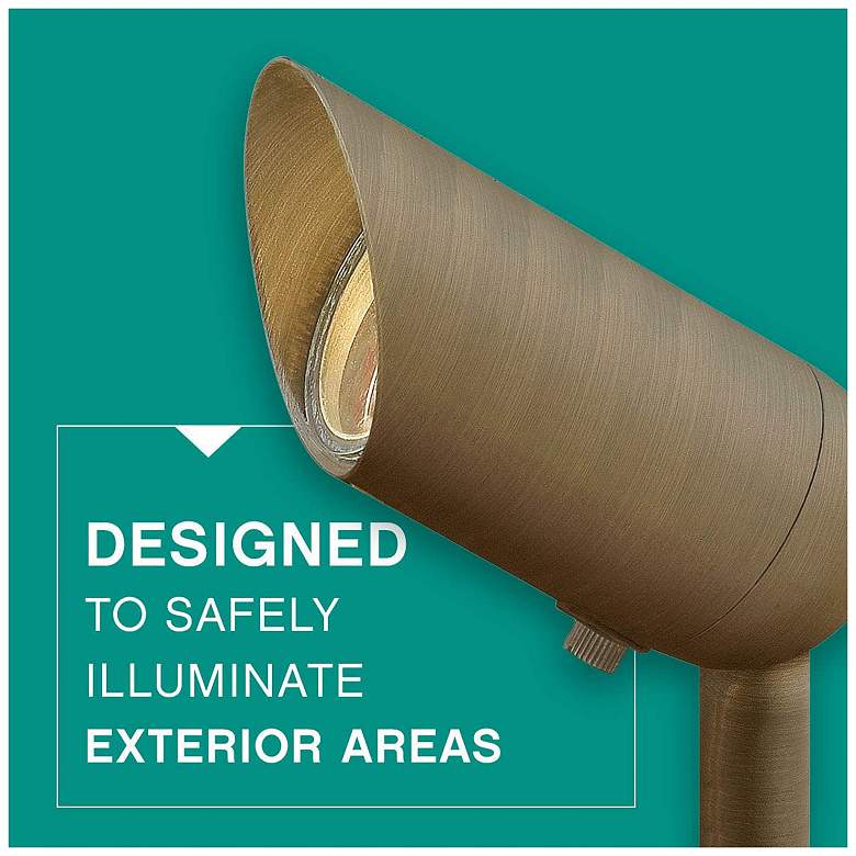 Image 3 Hinkley Landscape Hardy Island Spot Light LED 4W MR16 5.75" Matte Bronze more views