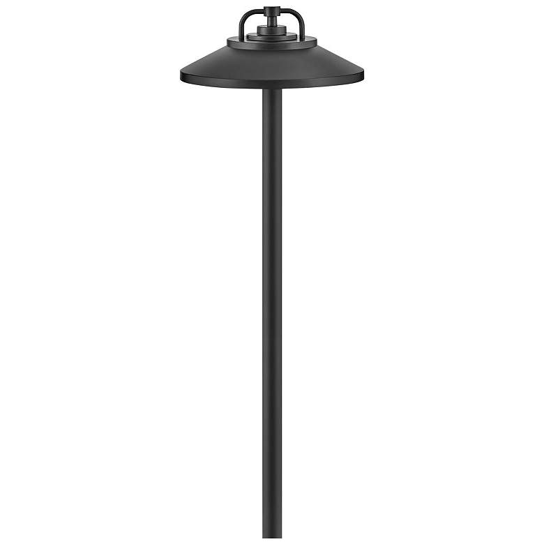Image 1 Hinkley Landscape Lakehouse 12V LED Path Light 7.25" Black