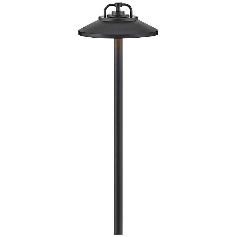 Image 2 Hinkley Landscape Lakehouse 12V LED Path Light 7.25" Black more views
