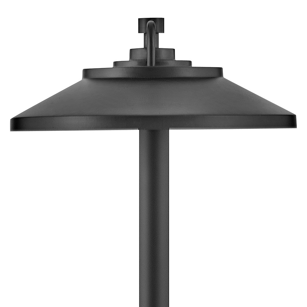 Hinkley Landscape Lakehouse 12V LED Path Light 7.25" Black