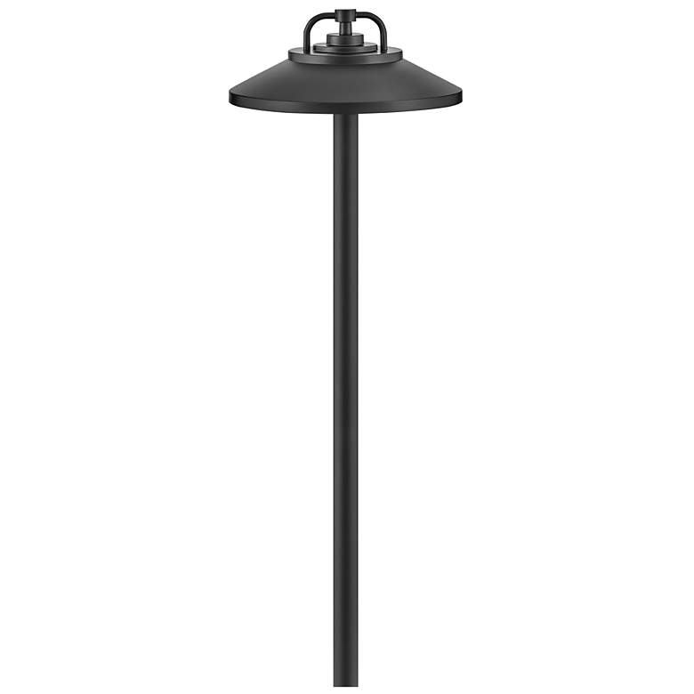 Image 4 Hinkley Landscape Lakehouse 12V LED Path Light 7.25" Black more views