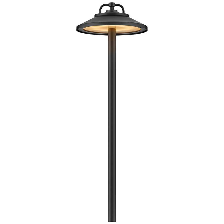 Image 6 Hinkley Landscape Lakehouse 12V LED Path Light 7.25" Black more views