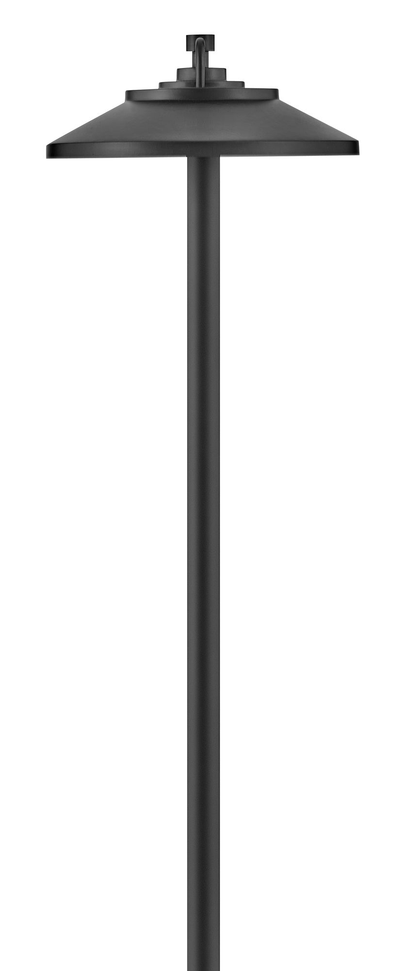 Hinkley Landscape Lakehouse 12V LED Path Light 7.25" Black