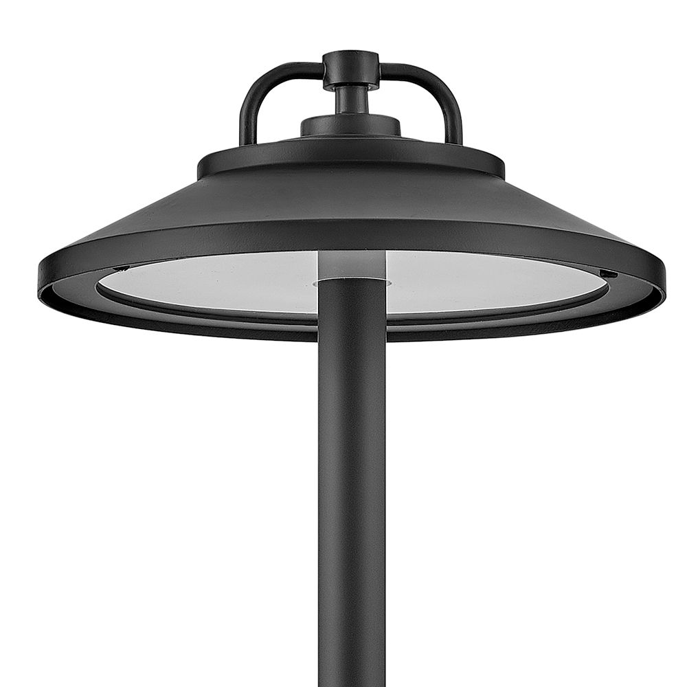 Hinkley Landscape Lakehouse 12V LED Path Light 7.25" Black