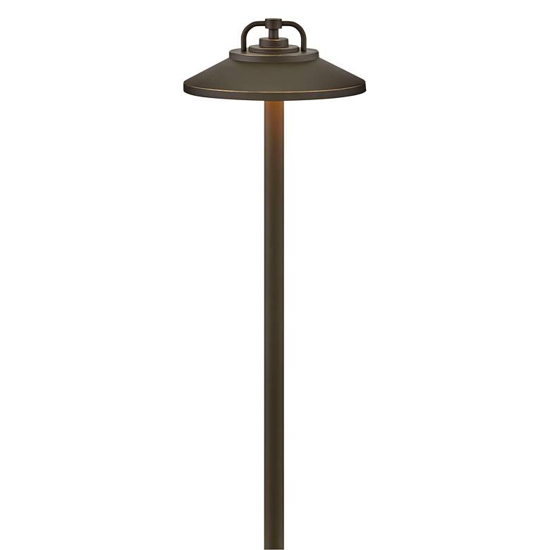 Image 2 Hinkley Landscape Lakehouse 12V LED Path Light 7.25" Oil Rubbed Bronze more views