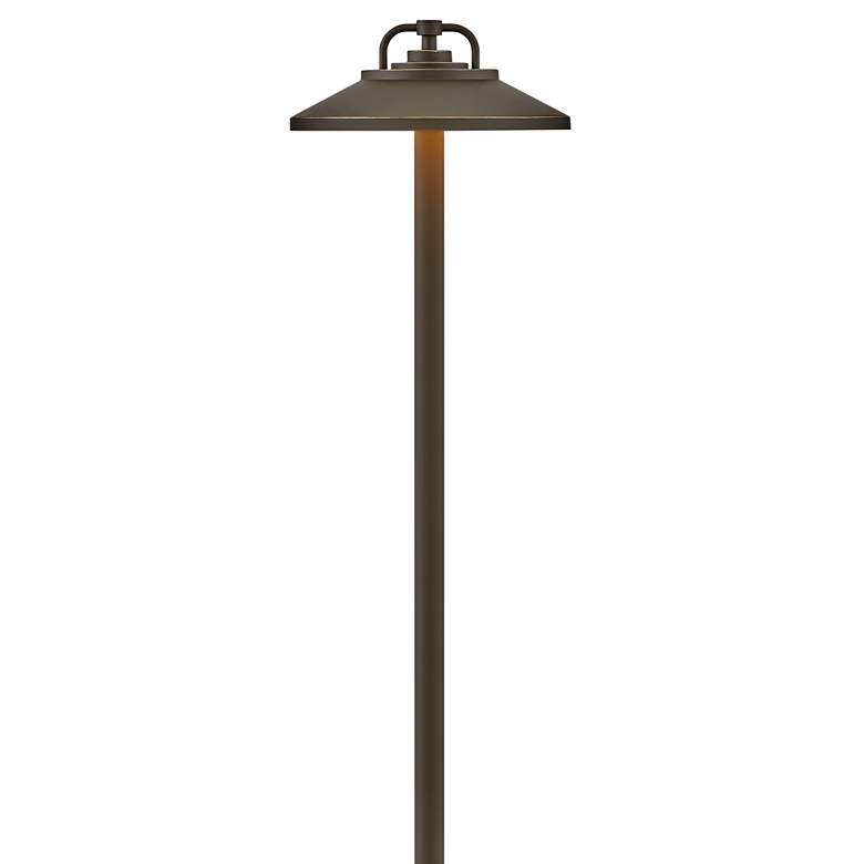 Image 6 Hinkley Landscape Lakehouse 12V LED Path Light 7.25" Oil Rubbed Bronze more views