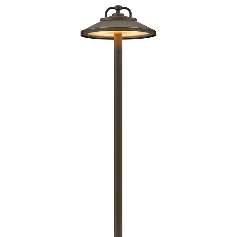 Image 7 Hinkley Landscape Lakehouse 12V LED Path Light 7.25" Oil Rubbed Bronze more views