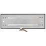 4_Hinkley Landscape Louvered Brick LED Flush Step Light 12V 9" Satin Bla more views