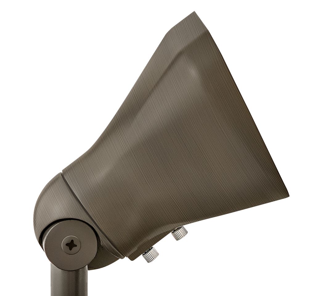 Hinkley Landscape Lumacore Accent Spot 12V LED 2700K 4.5" Matte Bronze