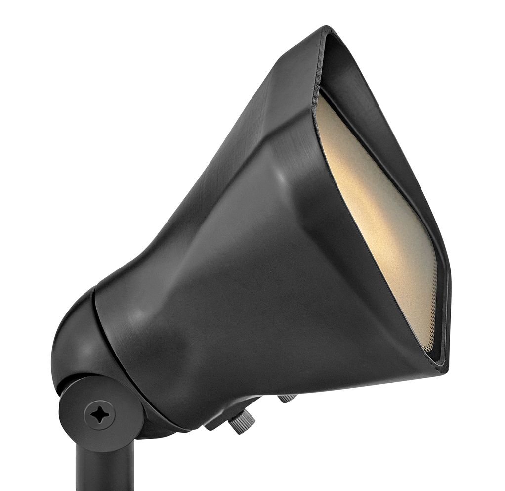 Image 4 Hinkley Landscape Lumacore Accent Spot Light 12V LED 2700K 4.5" Satin Black more views