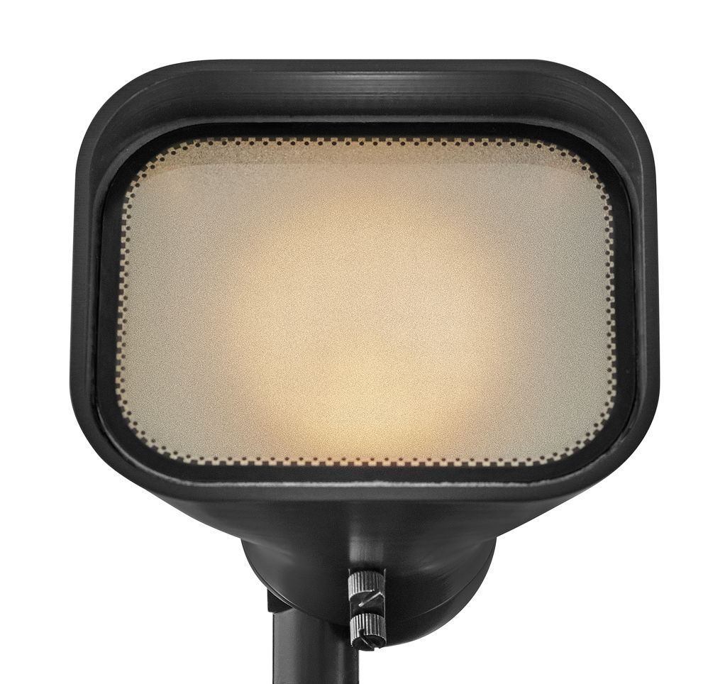 Image 7 Hinkley Landscape Lumacore Accent Spot Light 12V LED 2700K 4.5" Satin Black more views