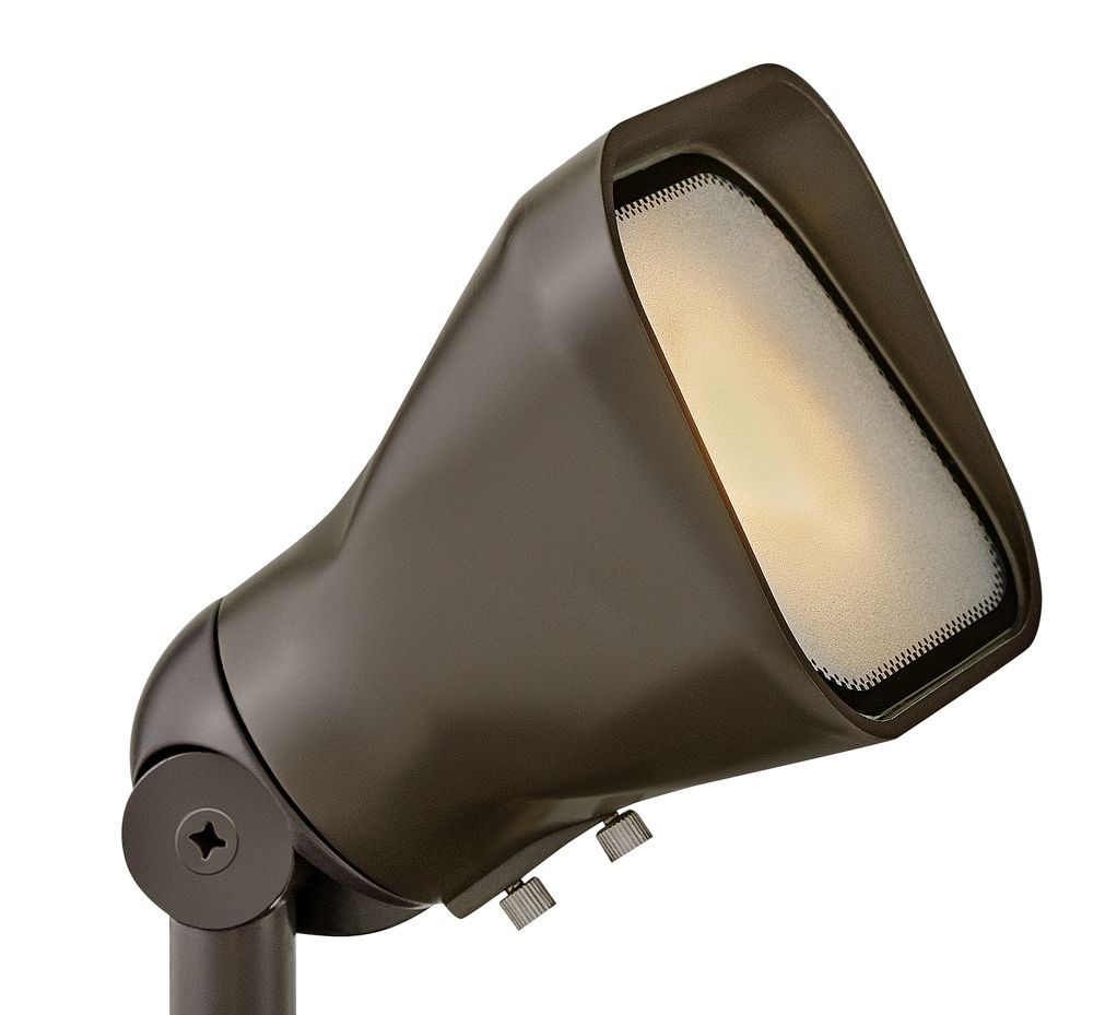 Image 2 Hinkley Landscape Lumacore Accent Spot Light 12V MR16 LED 4.5" Bronze more views
